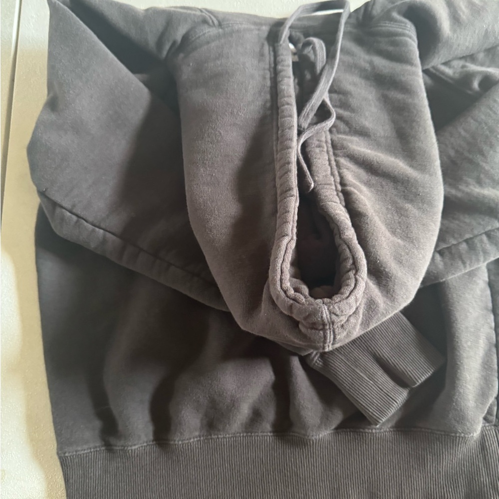 Spiritual Gangster hoodie  Medium Ultrasoft.  Dark grey/ black - Picture 4 of 6